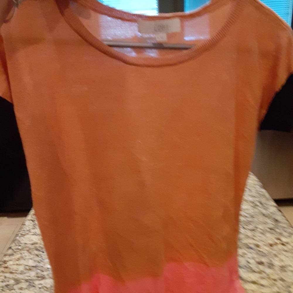 Ann Taylor Color block blouse💓
